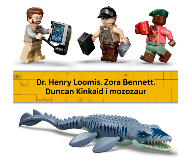 LEGO JURASSIC WORLD 77983 Atak mozazaura na łódź - 1547439 - zdjęcie 8